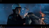 Policía motociclista T-1000 de Terminator 2 el juicio final de Mortal Kombat 1 brazo espada o cuchilla CON EXPRESIONES FACIALES EN BOCA Y CEJAS